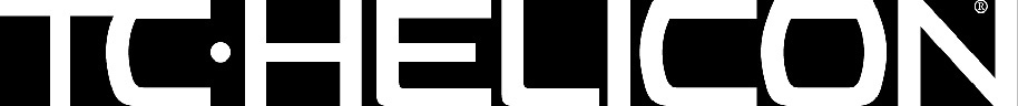 Tc Helicon Logo White