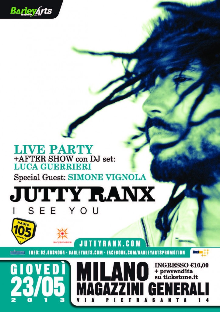 JUTTY RANX - Opening act Simone Vignola