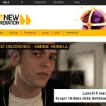 SIMONE VIGNOLA MTV NEW GENERATION